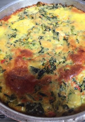 Una foto de Budín de verduras