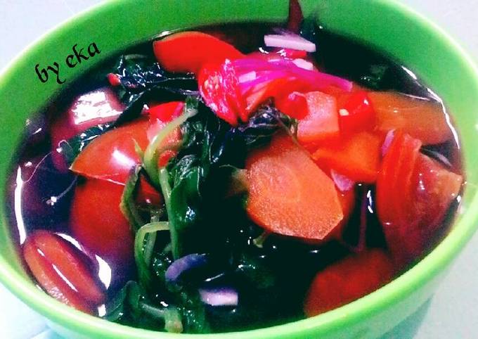 Resep Sayur Bayam Merah Oleh Eka Kusuma Cookpad