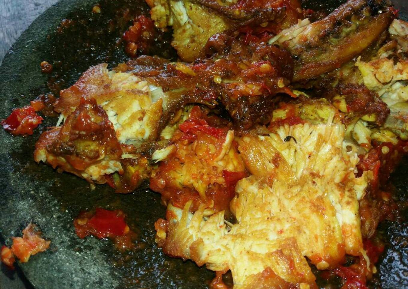 Ayam Geprek praktis