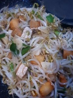 Foto resep Cah Tauge Ikan asin jambal