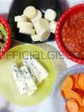 Picada con verduras