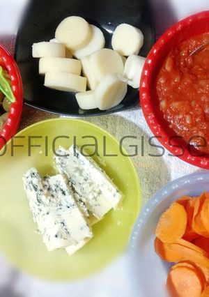 Una foto de Picada con verduras