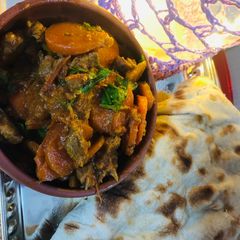 Gajer gosht salan A picture of Gajer gosht salan.