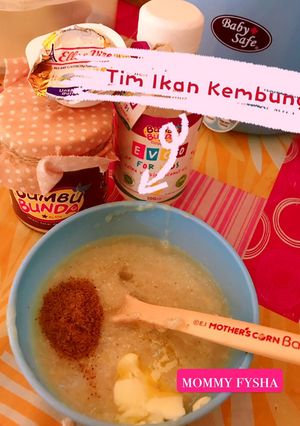 Foto resep Bubur Tim Ikan Kembung MPASI 6+