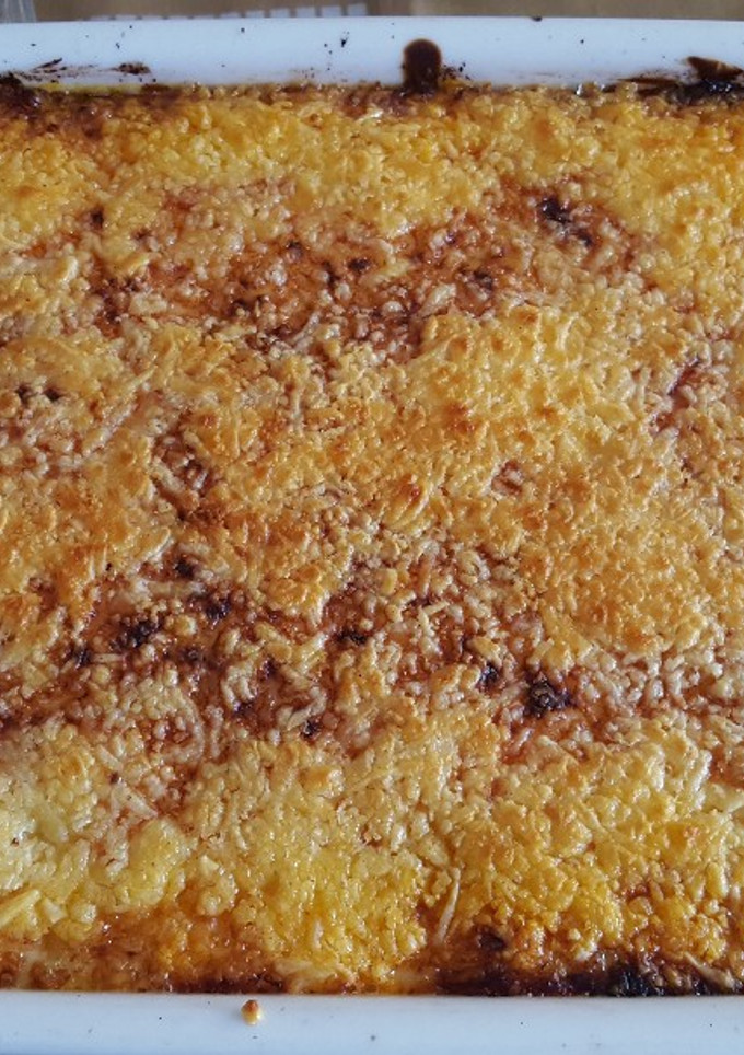 Una foto de Macarrones con costra fácil de la Brigada Espartana
