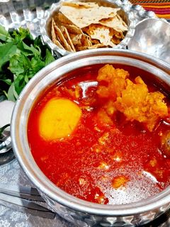 عکسی از دستور آبگوشت قلم