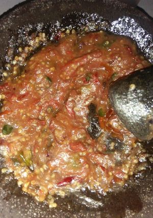 Foto resep Sambel terasi gampangan