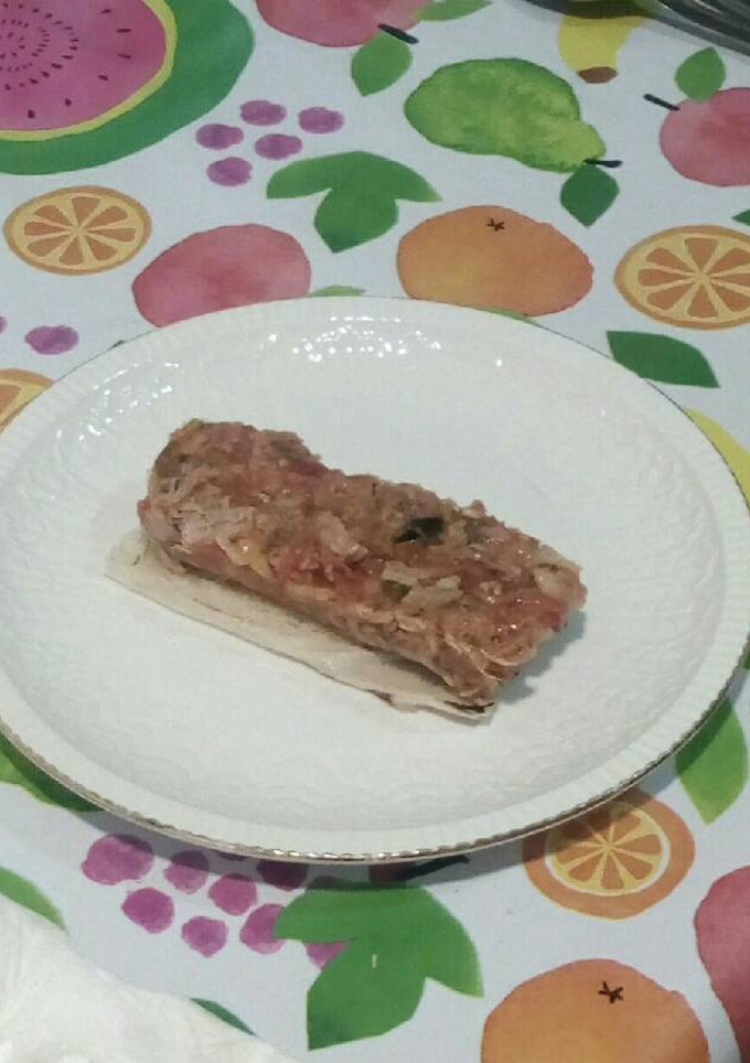 Una foto de Pastel de tomate con atún