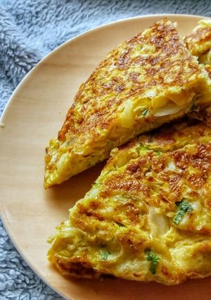 A picture of Vegetable Omelette.