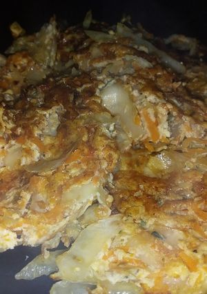 Una foto de Tortilla de repollo