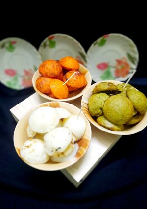 ট্রাইকালার আপ্পম চিতই পিঠা(tricolour appam chitoi pithe recipe in Bengali) রেসিপির প্রধান ছবি