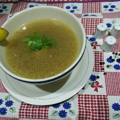 A picture of Chicken yakhani.