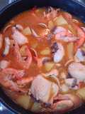 Tintorera con patatas