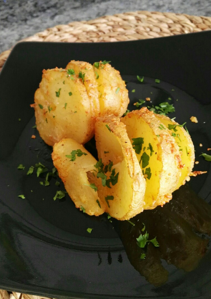 Una foto de Espirales de patata al horno