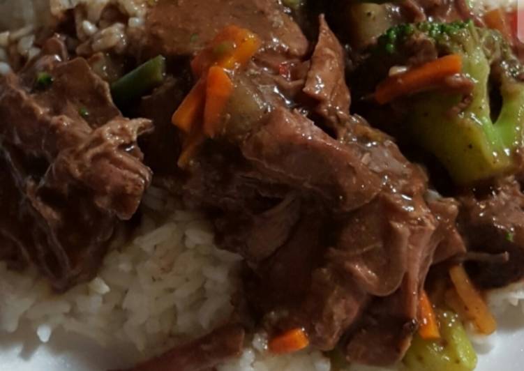 Recipe of Super Quick Homemade Sharon&#39;s slow cooker chuck roast