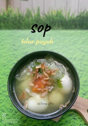 Foto resep Sop(3) telur puyuh