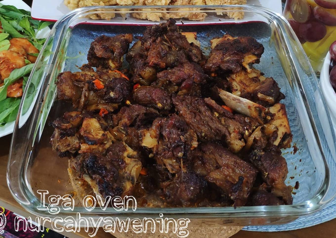 Iga oven Pedas Manis