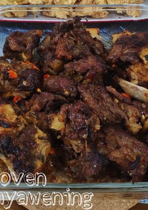 Foto resep Iga oven Pedas Manis