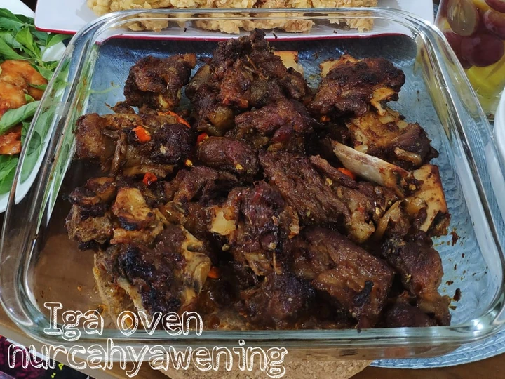 Langkah Mudah untuk Menyiapkan Resep Iga oven Pedas Manis Anti Ribet, Bisa Manjain Lidah