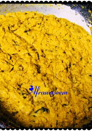 A picture of Instantly prepared dum ka keema..!.