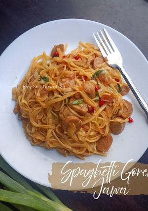 Foto resep Spaghetti Goreng Jawa Simple