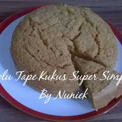 BOLU TAPE KUKUS SUPER SIMPLE (Tanpa Mixer, Tanpa Telur) রেসিপির প্রধান ছবি