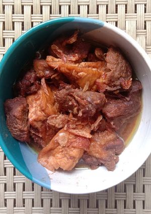 Foto resep Semur daging tahu
