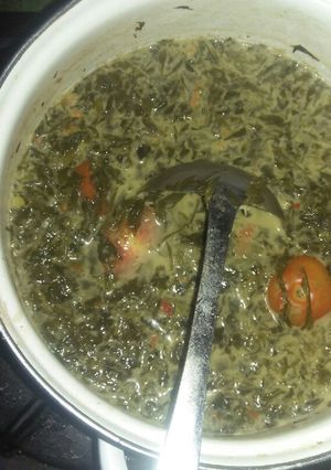 Foto resep Sayur kenikir cabe2 an.🌶🌶
