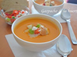 Foto principal de Gazpacho de la huerta. (Thermomix)