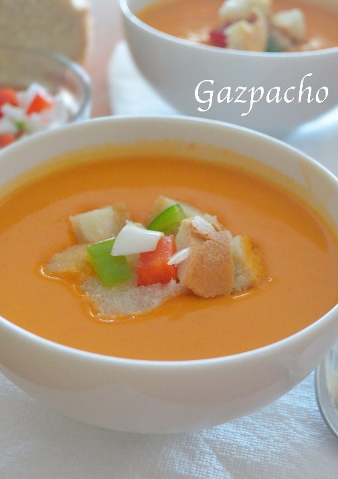 Una foto de Gazpacho de la huerta. (Thermomix)