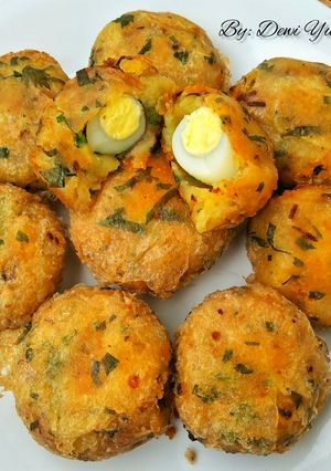 Foto resep Perkedel Kentang Telur Puyuh