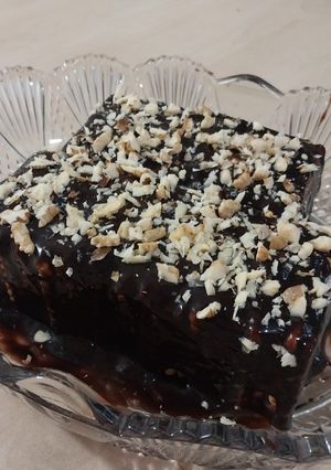 عکسی از دستور کیک یخچالی خوشمزه👌