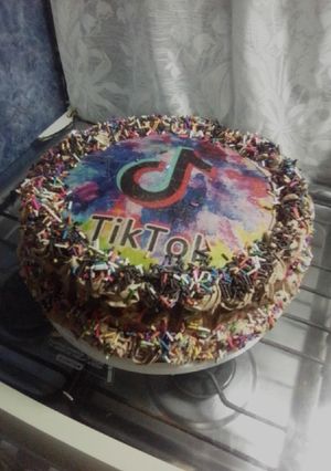 Una foto de Mi primer torta de cumpleaños 👏👏