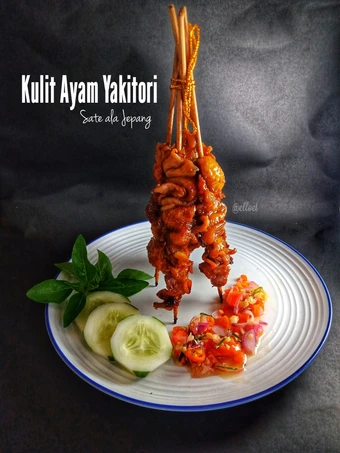 Langkah Gampang Membuat Resep Kulit Ayam Yakitori (Sate ala Jepang) yang Bisa Manjain Lidah Anti Ribet, Uenak Banget