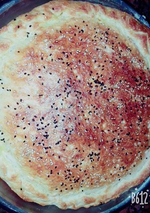 A picture of Turkish Chicken Pie.