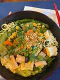 Vegetarian Hủ Tiếu Noodle Soup