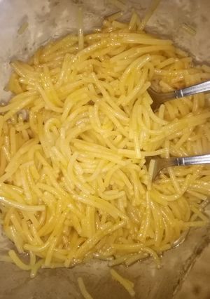 صورة لوصفة بالشعيرية/اندومي منزلية 😋