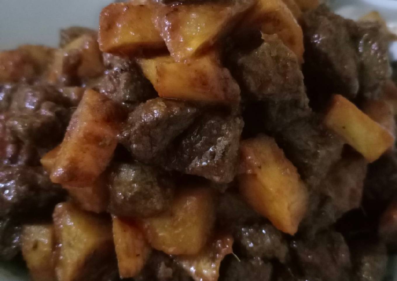 Sambal Goreng Hati dan Kentang