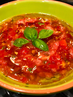 A picture of Basic Tomato Bruschetta Dip.