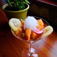 Frutas de primavera con aire de limón