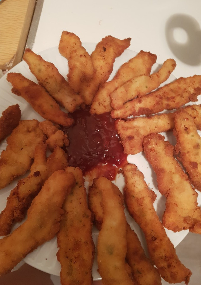 Una foto de Finger de pollo