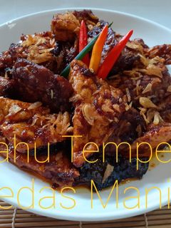 Foto resep Tahu Tempe Pedas Manis
