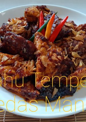 Foto resep Tahu Tempe Pedas Manis