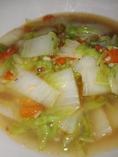 Foto resep Tumis sawi putih pedas