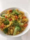 Arroz con vegetales