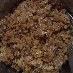 A picture of Leftover Roti Churma.