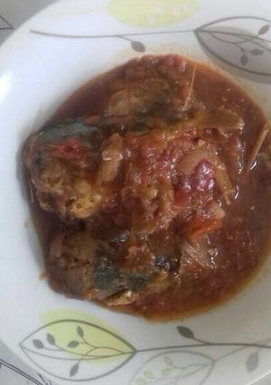 Foto resep Ikan makarel bumbu tomat