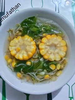 Foto resep Sayur Bening Bayam Jagung