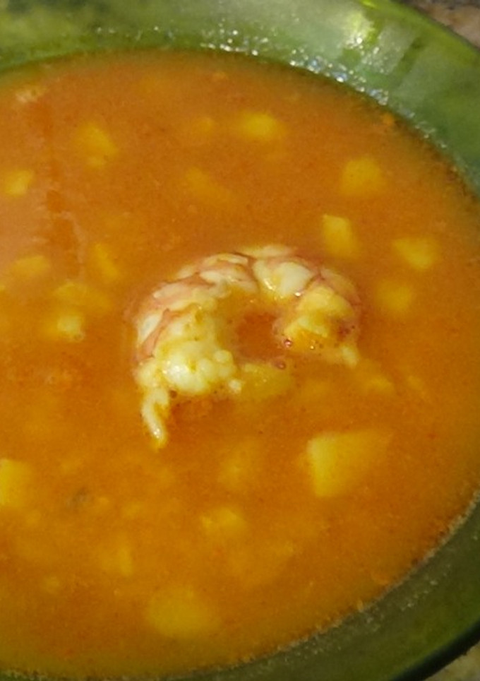 Una foto de Arroz caldoso de marisco