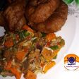 Funkaso and vegetable soup